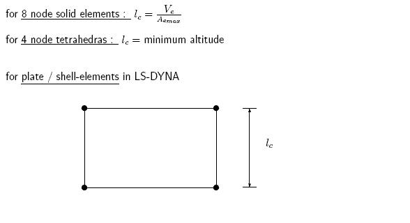 Time step size — LS-DYNA Support